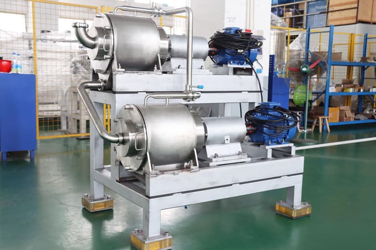 Two-stage pulping and refining equipment from the EasyReal catalog